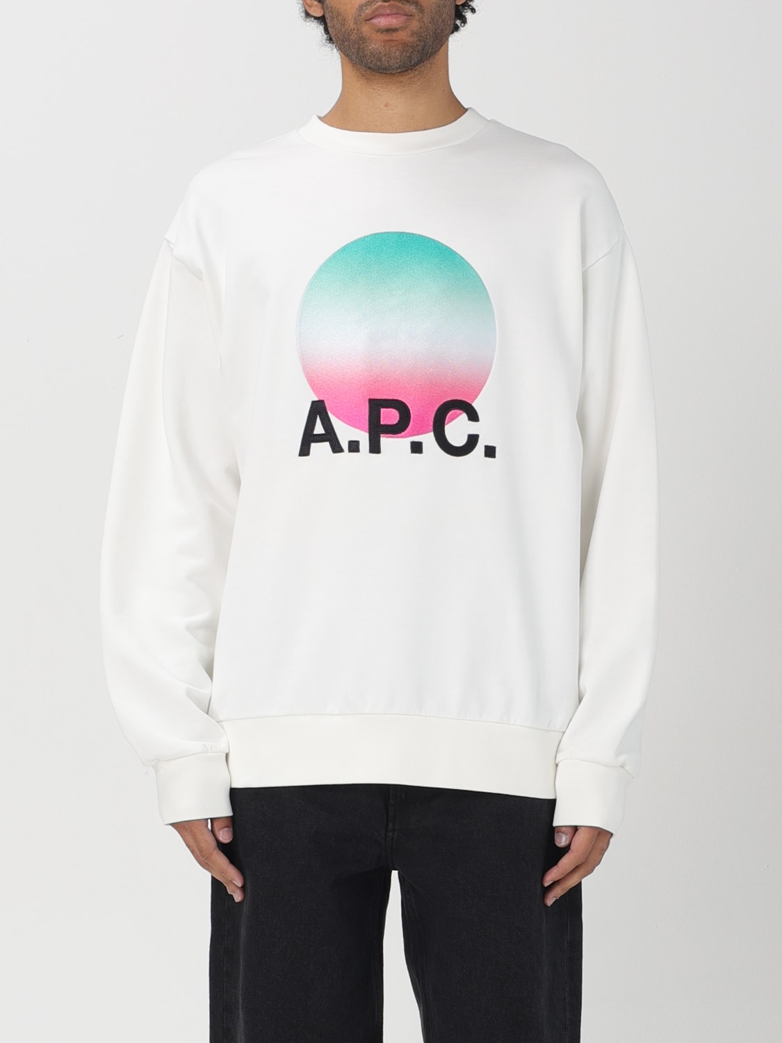 A.P.C. SUDADERA: Sudadera hombre A.P.C., Nata - Img 1