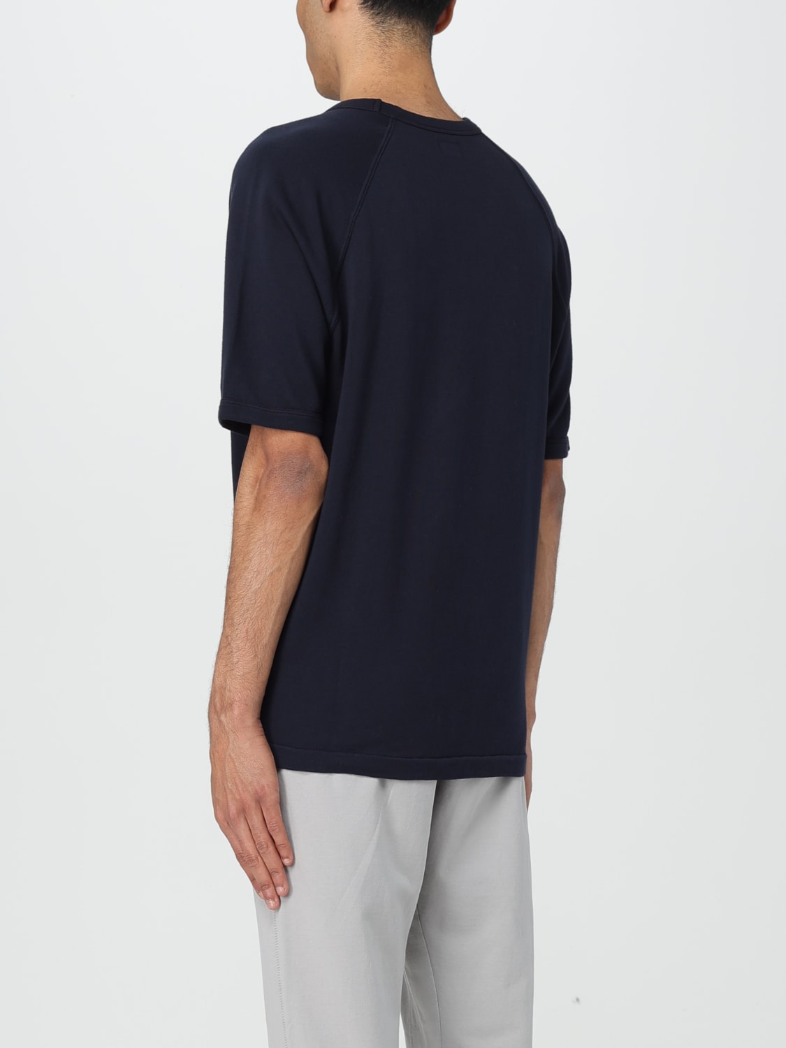 C.P. COMPANY T-SHIRT: Sweatshirt men C.P. Company, Blue - Img 2