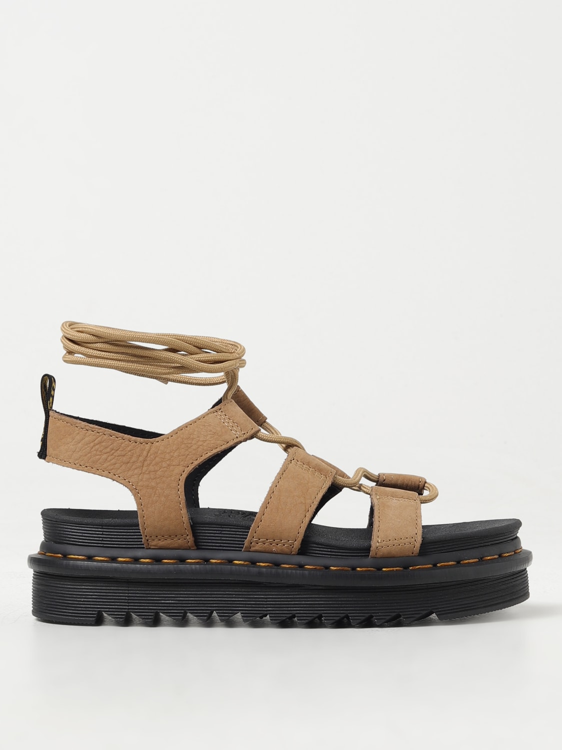 Dr martens brown sandals online