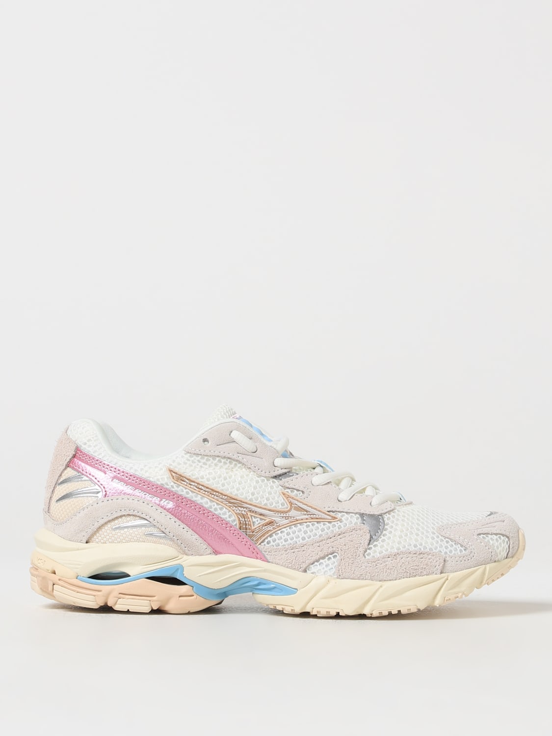 Giglio Sneakers Wave Rider 10 Kosei Mizuno in mesh e camoscio