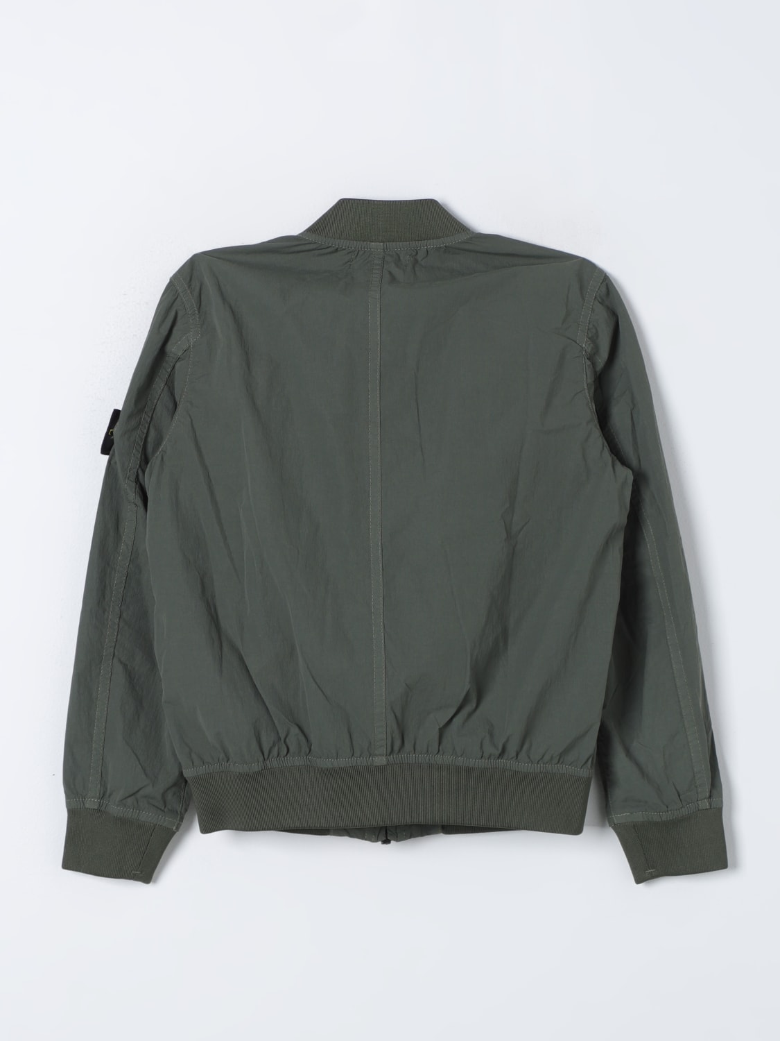 STONE ISLAND JUNIOR JACKET: Stone Island Junior boys' jacket, Green - Img 2
