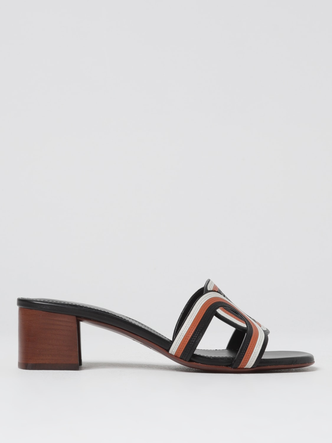 TOD'S SANDALES À TALONS: Chaussures femme Tod's, Cuir - Img 1