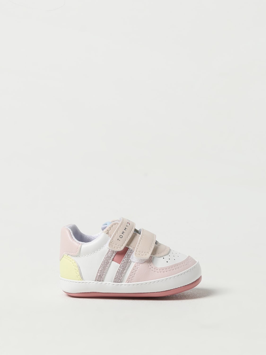 TOMMY HILFIGER Shoes kids White Tommy Hilfiger baby boys sneakers T0A4331811528 online at GIGLIO.COM