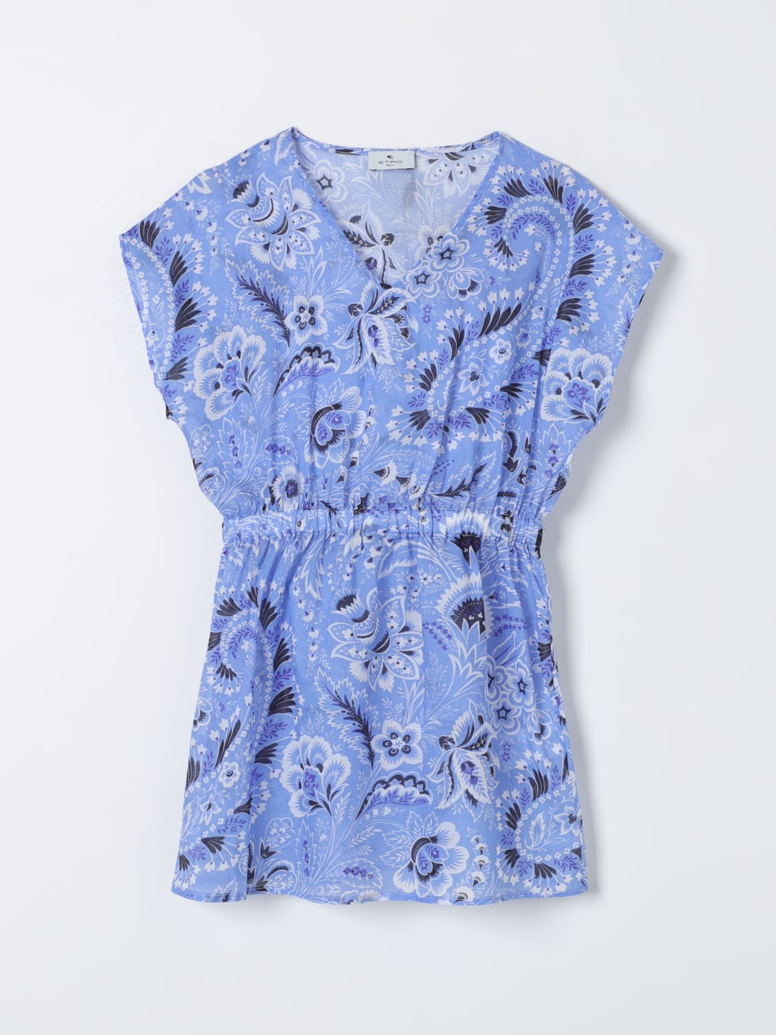 ETRO ROBE: Robe enfant Etro, Bleu - Img 1