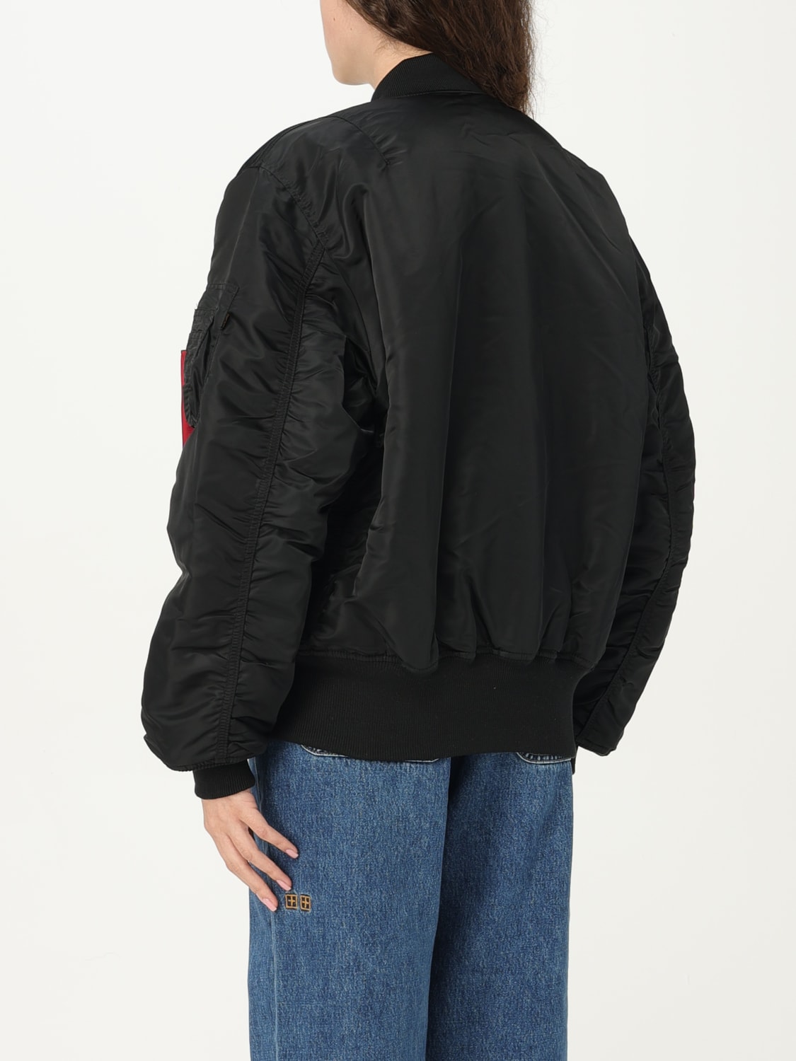 ALPHA INDUSTRIES CHAQUETA: Chaqueta mujer Alpha Industries, Negro - Img 2