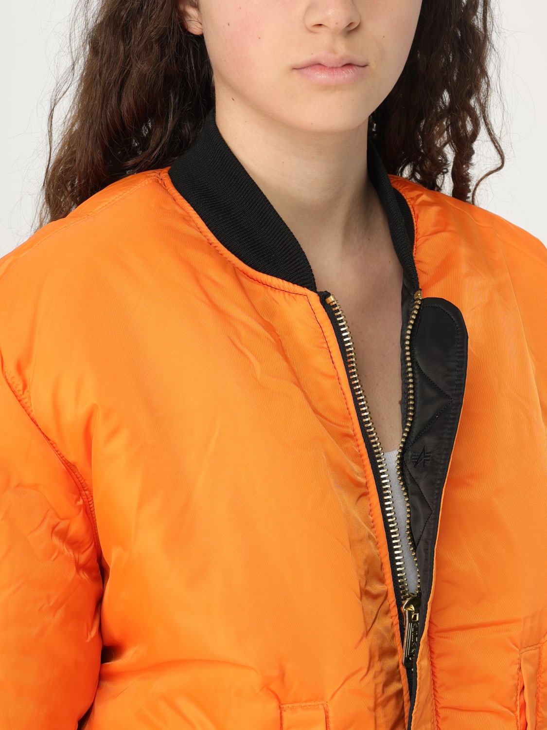 ALPHA INDUSTRIES CHAQUETA: Chaqueta mujer Alpha Industries, Negro - Img 4