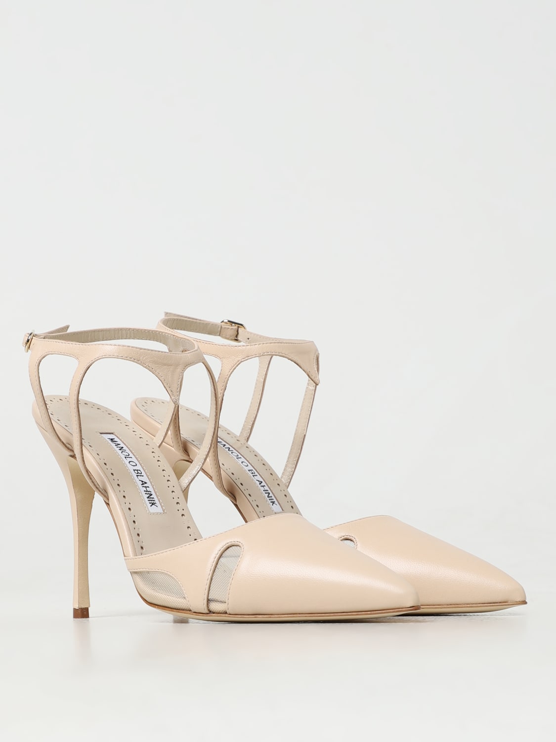 MANOLO BLAHNIK HIGH HEEL SHOES: Shoes woman Manolo Blahnik, Blush Pink - Img 2