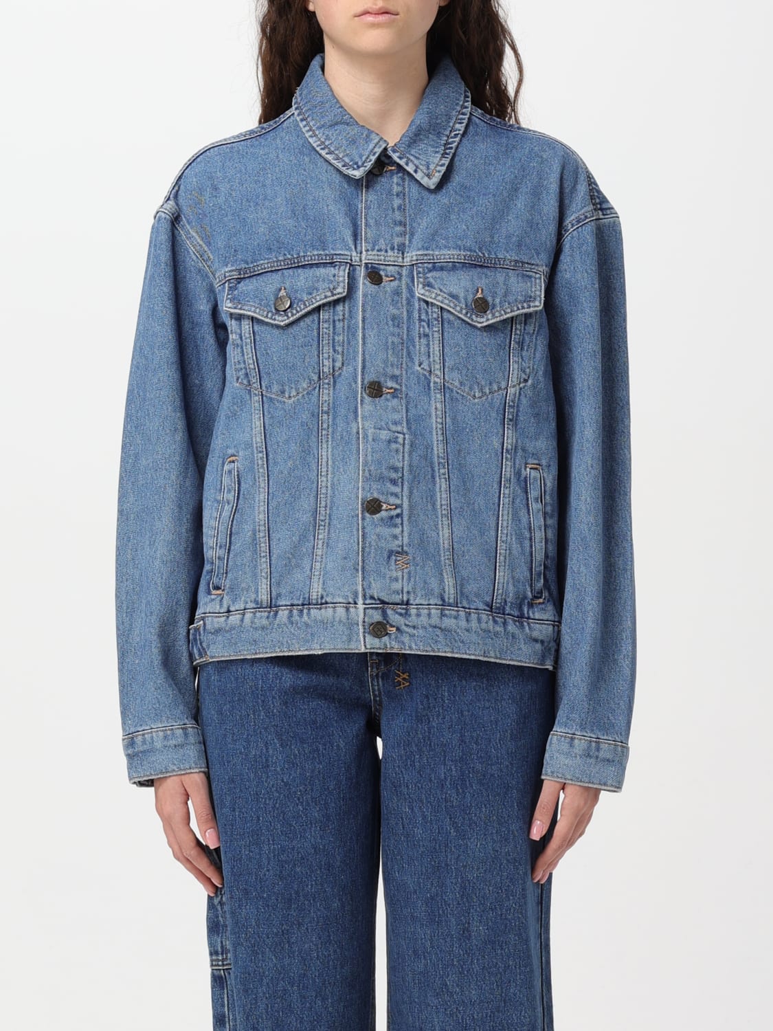 Ksubi Outlet: Jacket woman - Blue | Ksubi jacket WCO23JK001 online at ...