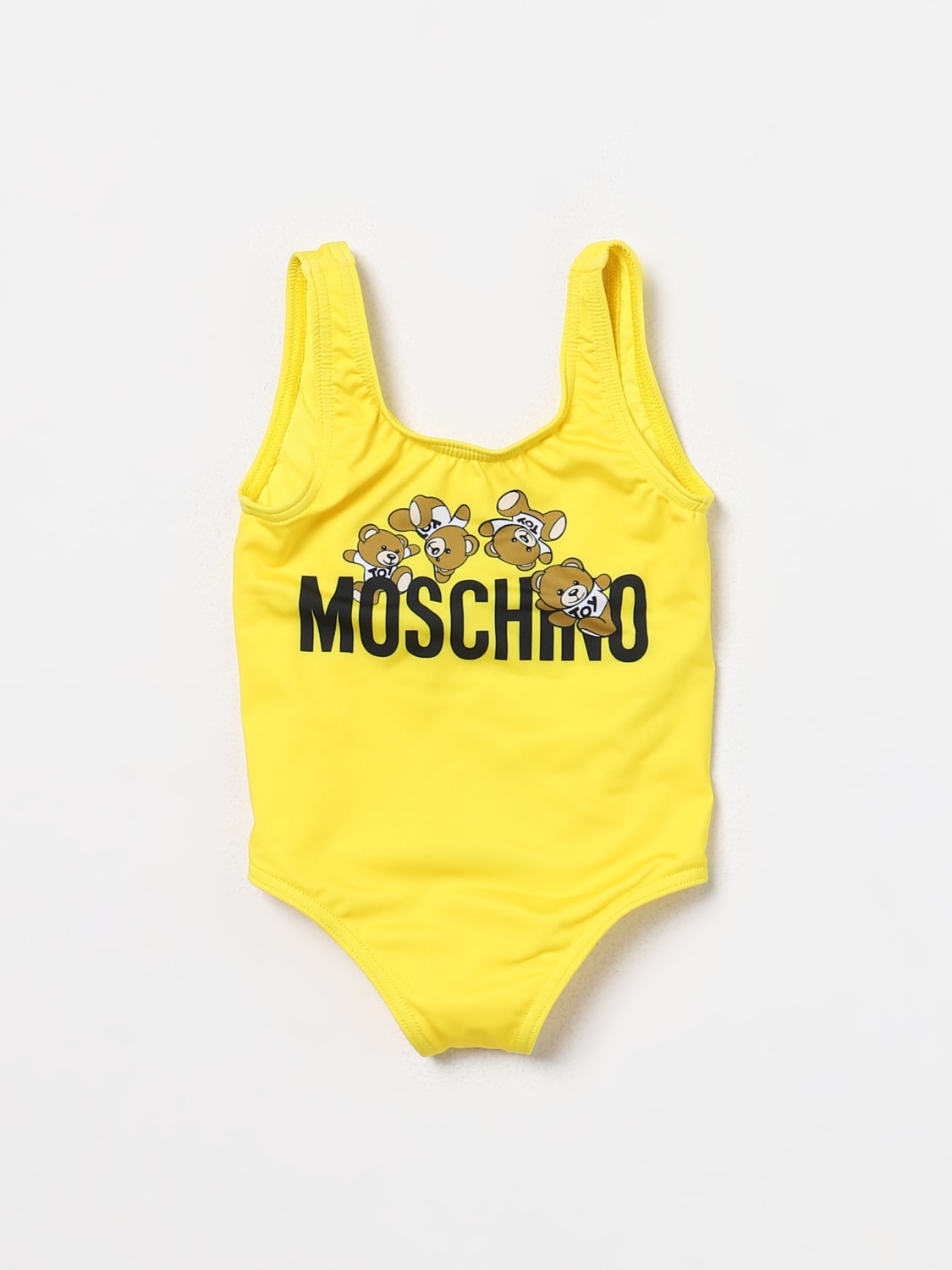 Moschino Outlet Costume intero Baby Giallo Costume Moschino MDL00QLKA00 online su GIGLIO.COM