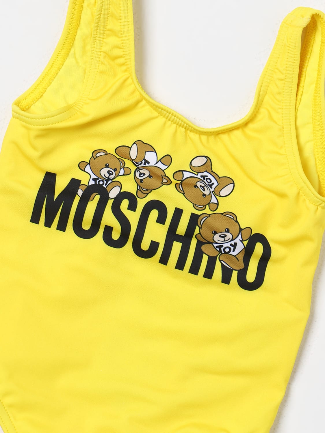 MOSCHINO BAÑADOR: Bañador niños Moschino Baby, Amarillo - Img 3