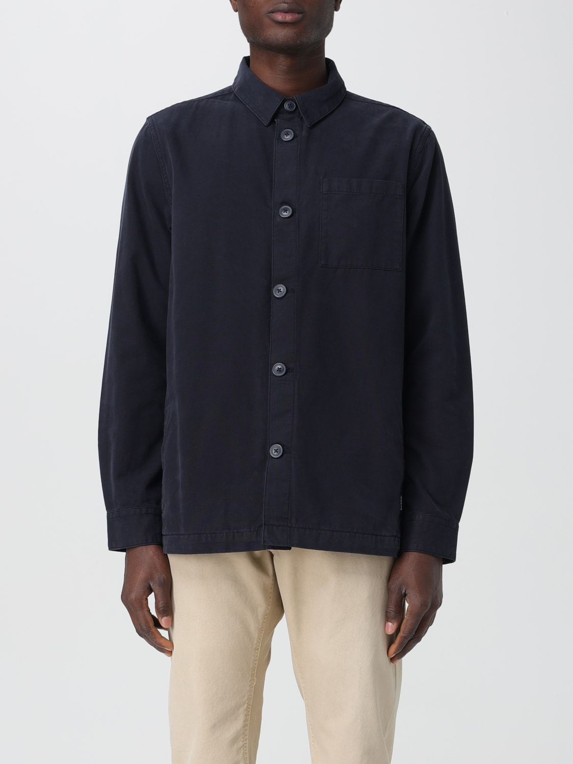 BARBOUR SHIRT: Shirt men Barbour, Blue - Img 1