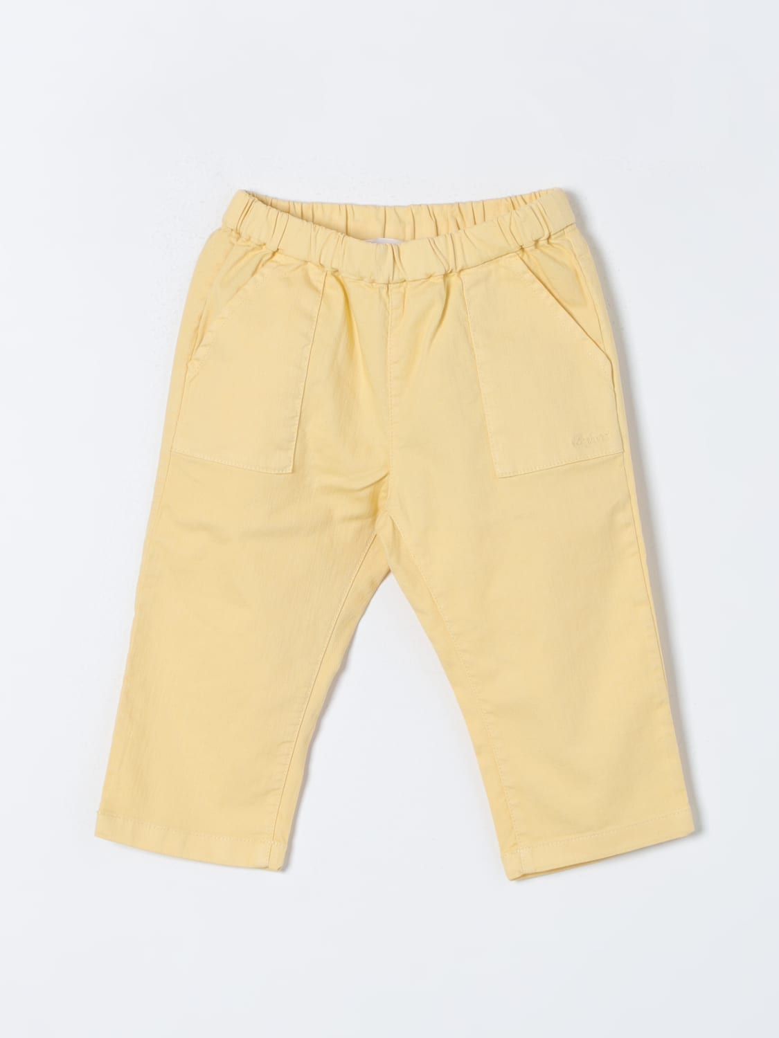 BONPOINT PANTS: Pants kids Bonpoint, Yellow - Img 1