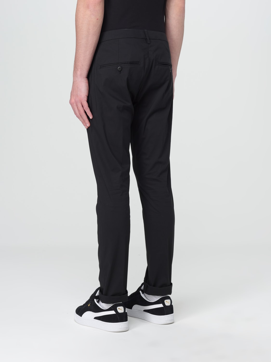 DONDUP PANTS: Pants men Dondup, Black - Img 2