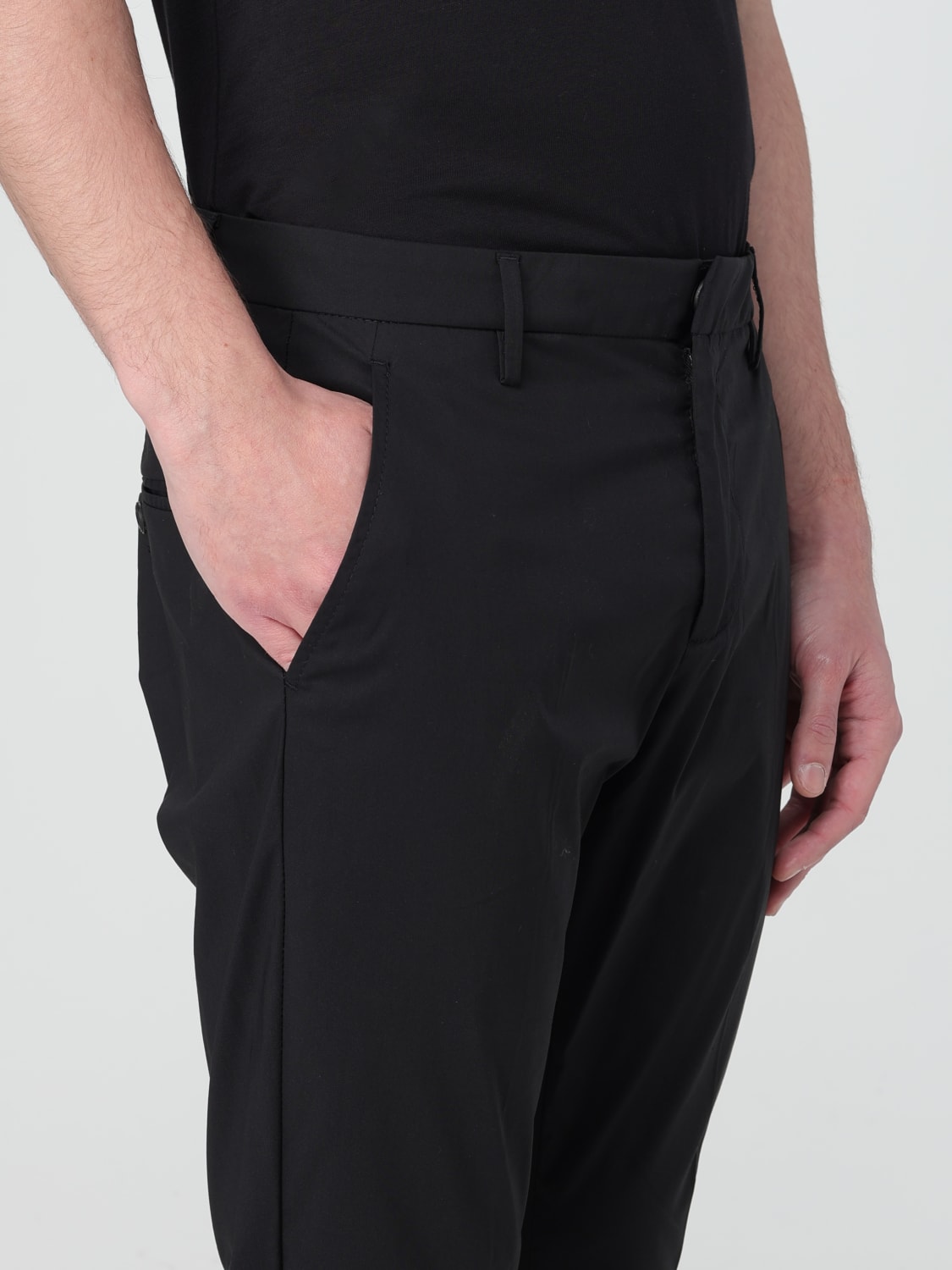 DONDUP PANTS: Pants men Dondup, Black - Img 3