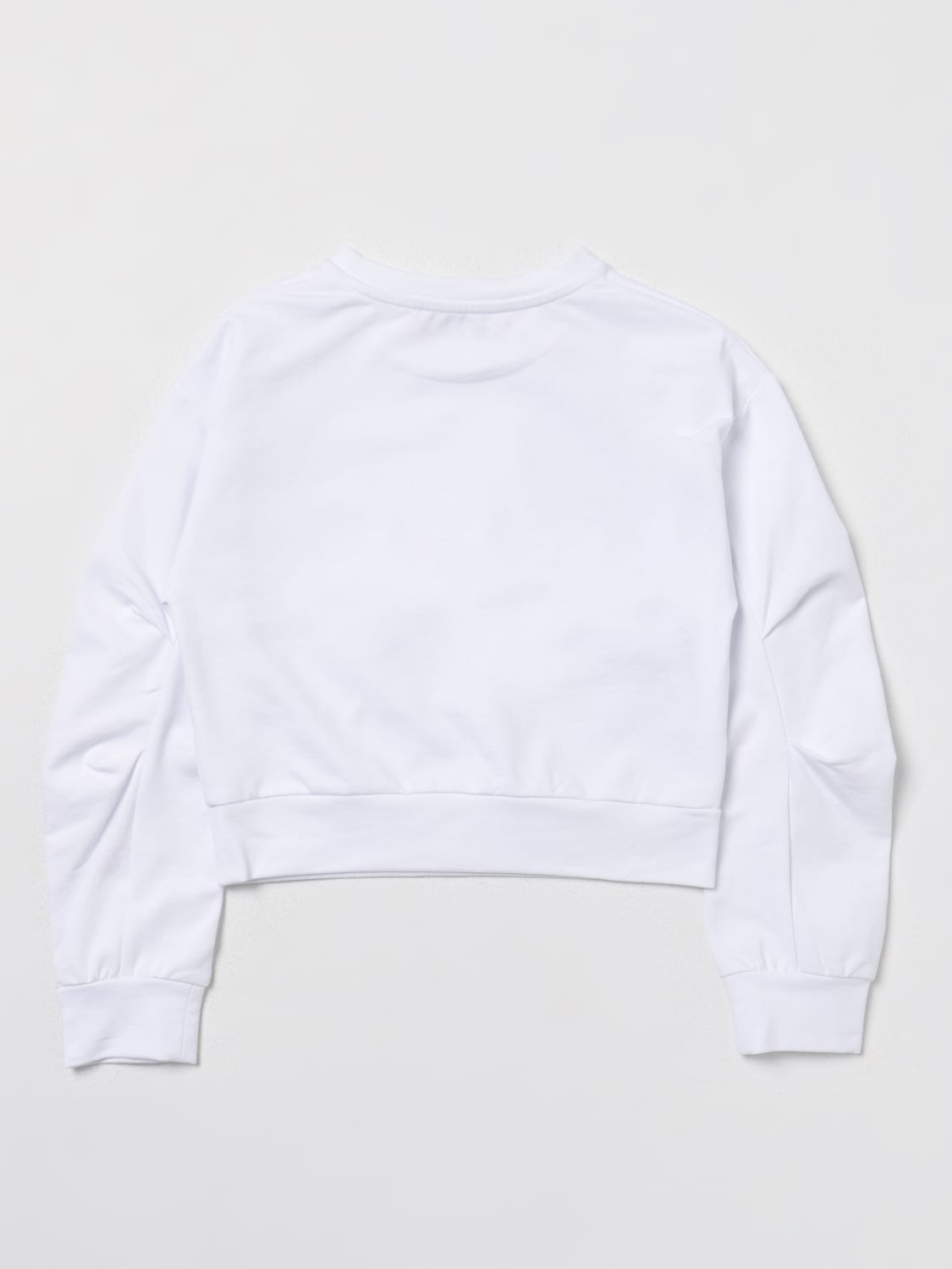 MISS BLUMARINE SWEATER: Sweater kids Miss Blumarine, White - Img 2