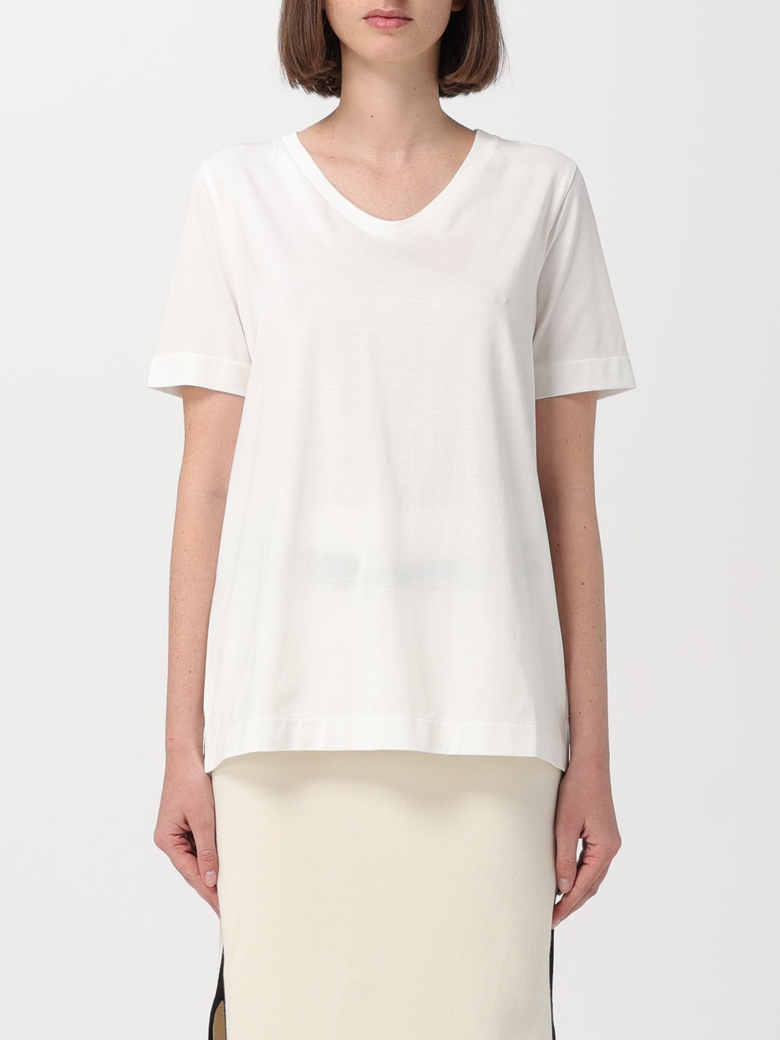 'S MAX MARA T-SHIRT: T-shirt woman 's Max Mara, White 1 - Img 1