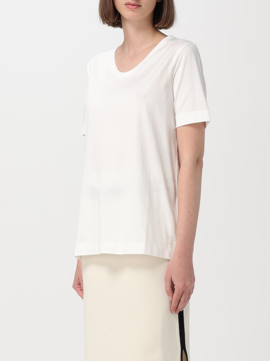 'S MAX MARA T-SHIRT: T-shirt woman 's Max Mara, White 1 - Img 3