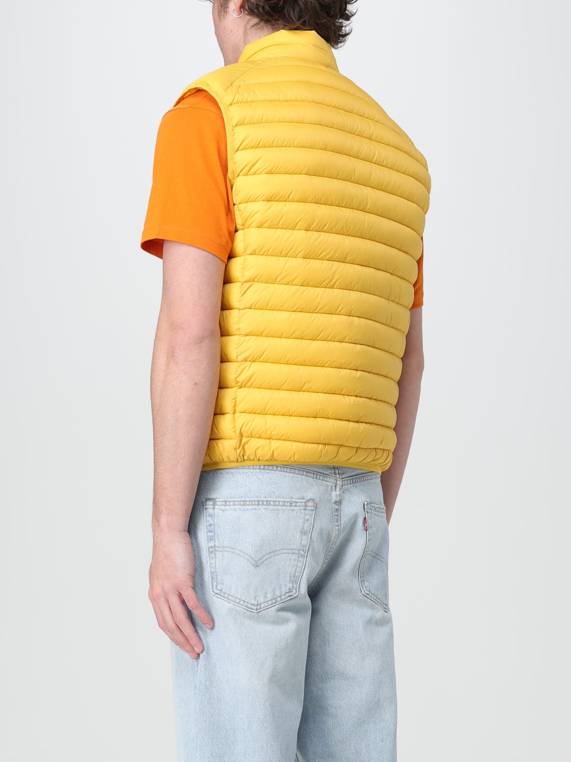 SAVE THE DUCK SUIT VEST: Save The Duck men's vest, Yellow - Img 2