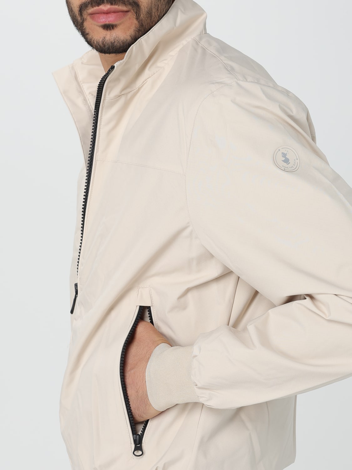 SAVE THE DUCK JACKET: Jacket men Save The Duck, Beige - Img 4