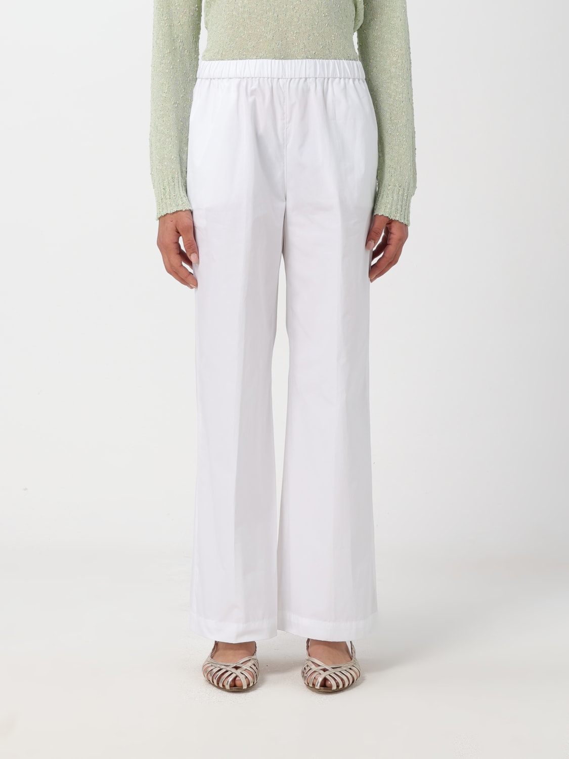 ASPESI PANTALON: Pantalon femme Aspesi, Blanc - Img 1