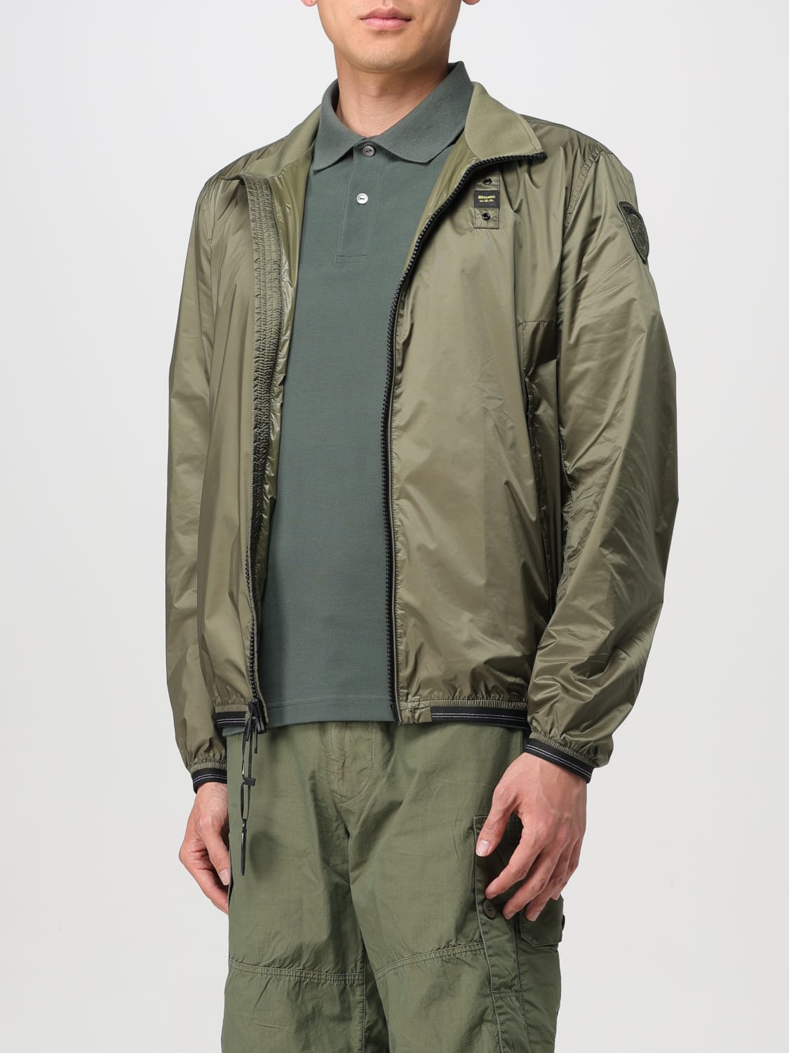 BLAUER JACKET: Jacket men Blauer, Green - Img 3