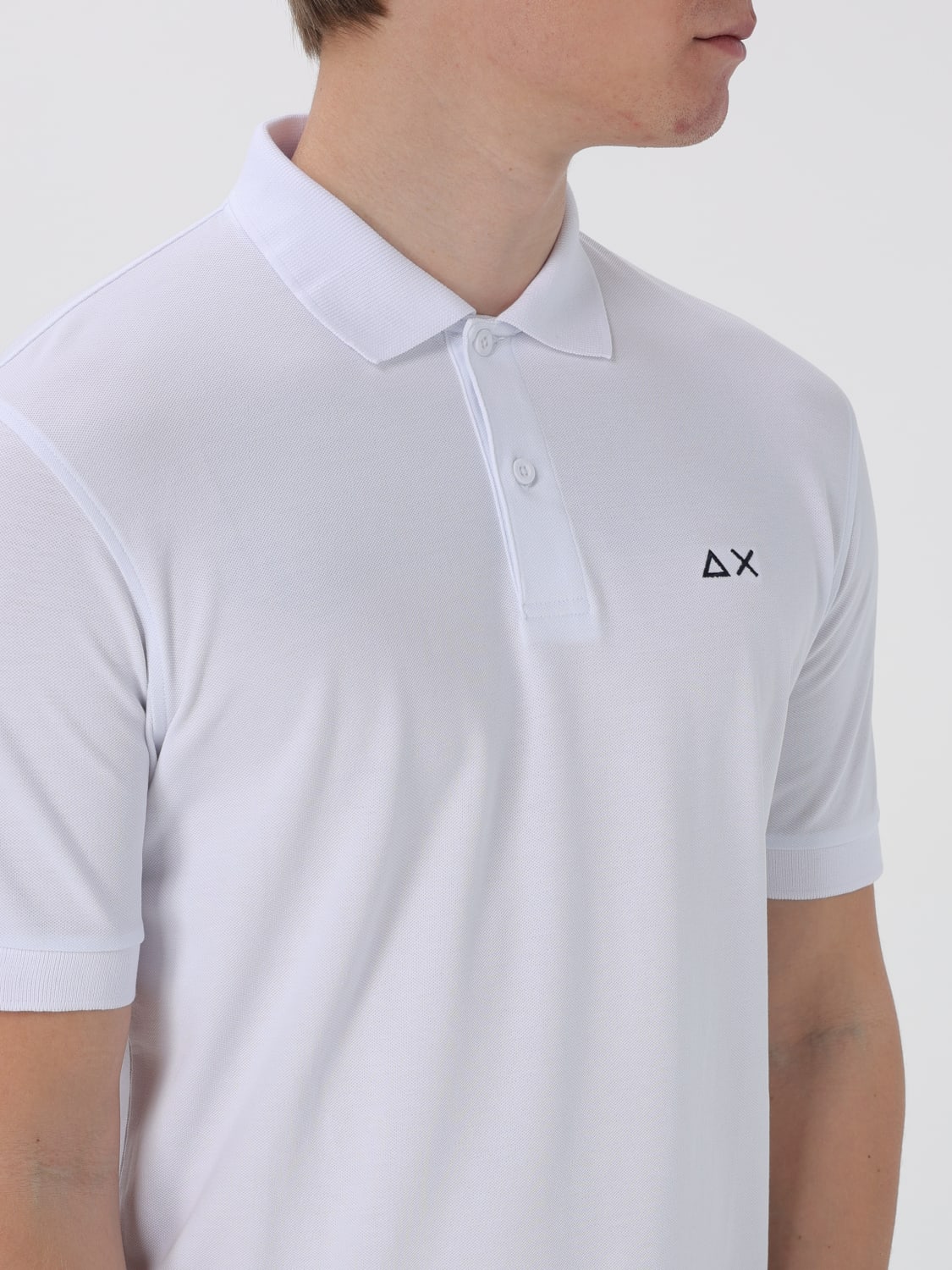 SUN 68 POLO SHIRT: T-shirt men Sun 68, White - Img 3