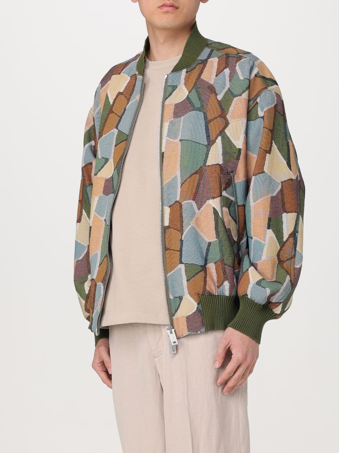 Armani camouflage jacket shop