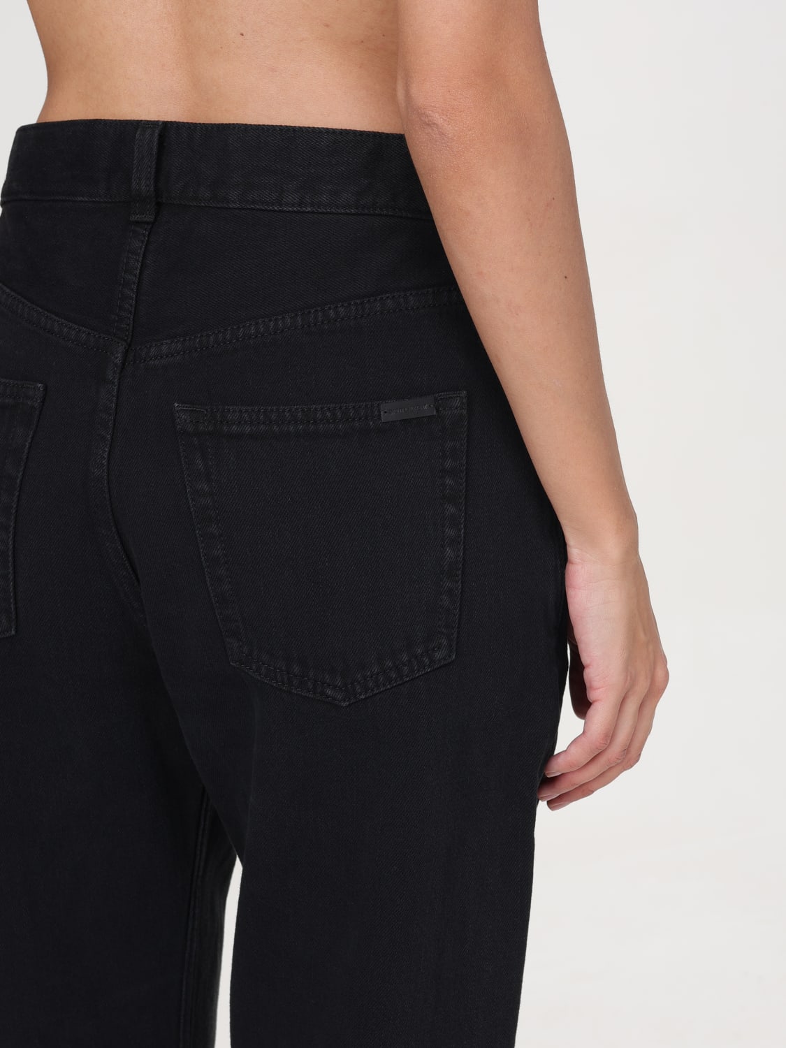 デニム・ジーパン SAINT LAURENT Woman Jeans Blue 747651Y16PF 1290 Saint Laurent Jeans Blue Womens Saint Laurent