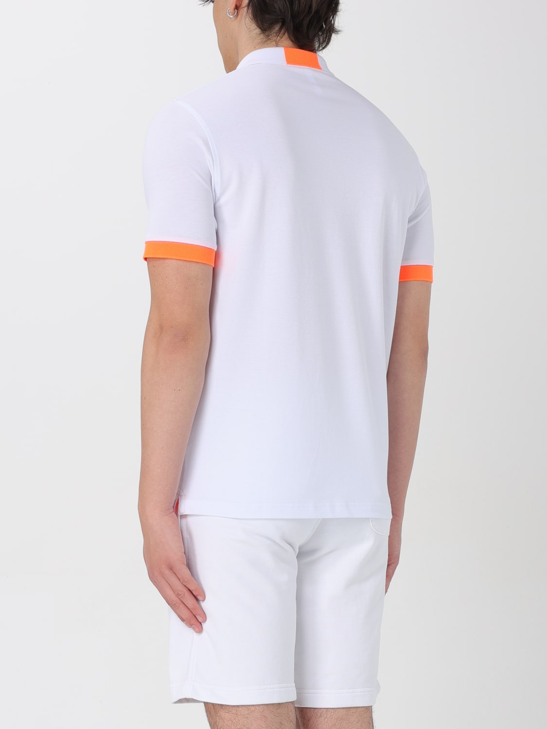 SUN 68 POLO SHIRT: Polo shirt men Sun 68, White - Img 2