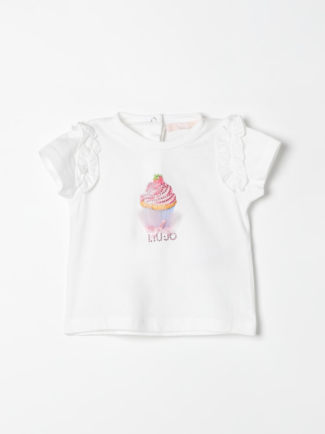 LIU JO T-SHIRT: T-shirt kids Liu Jo Kids, White - Img 1