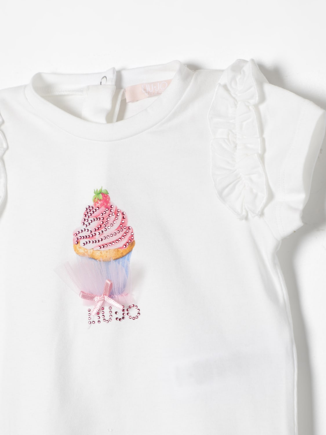 LIU JO T-SHIRT: T-shirt kids Liu Jo Kids, White - Img 3