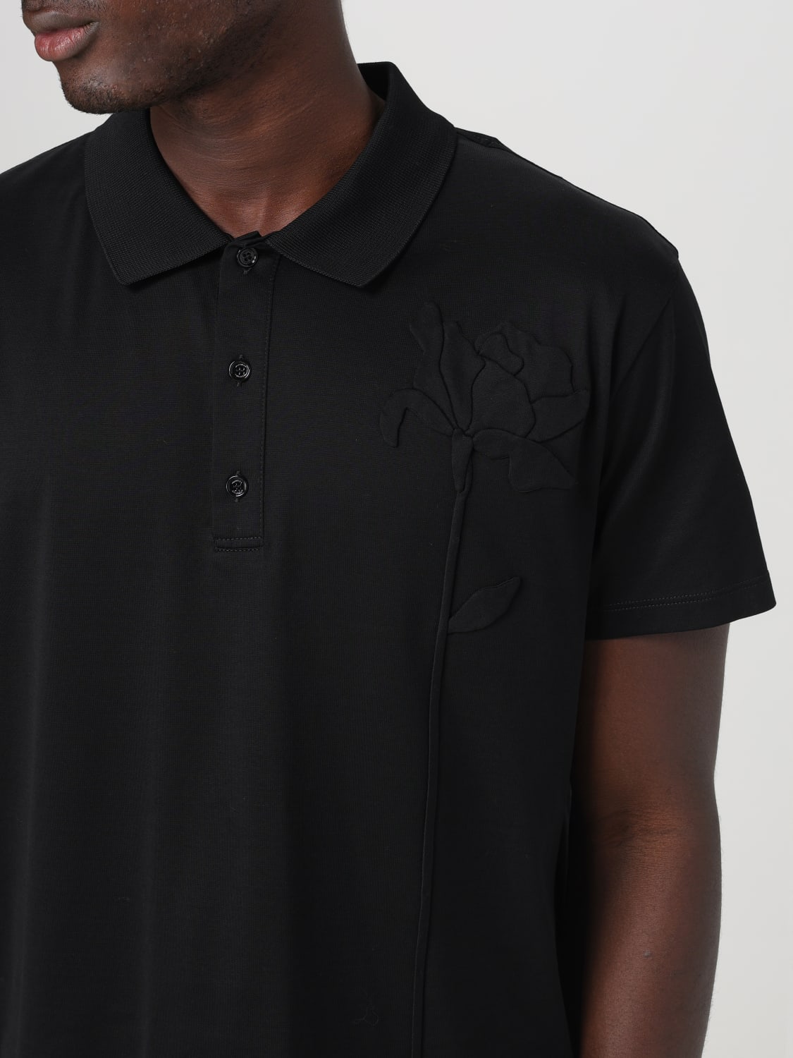 VALENTINO POLO SHIRT: Polo shirt men Valentino, Black - Img 5