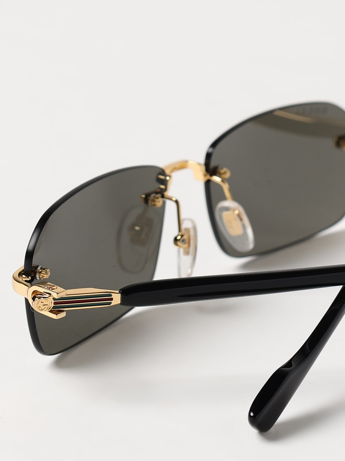 GUCCI GAFAS DE SOL: Gafas de sol hombre Gucci, Oro - Img 5