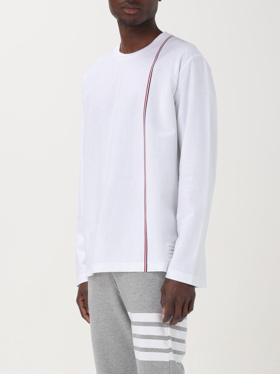 THOM BROWNE T-SHIRT: T-shirt men Thom Browne, White - Img 4