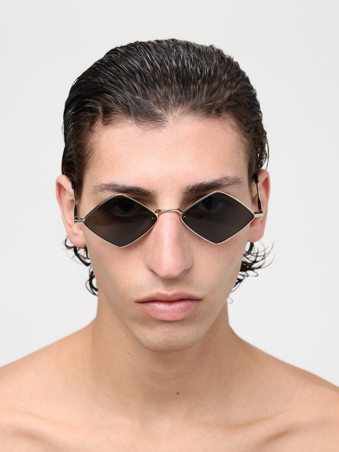 SAINT LAURENT SUNGLASSES: Sunglasses men Saint Laurent, Grey - Img 2