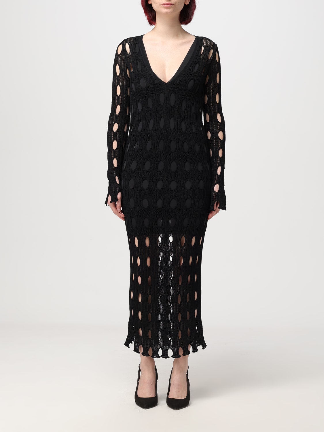 PINKO DRESS: Dress woman Pinko, Black - Img 1