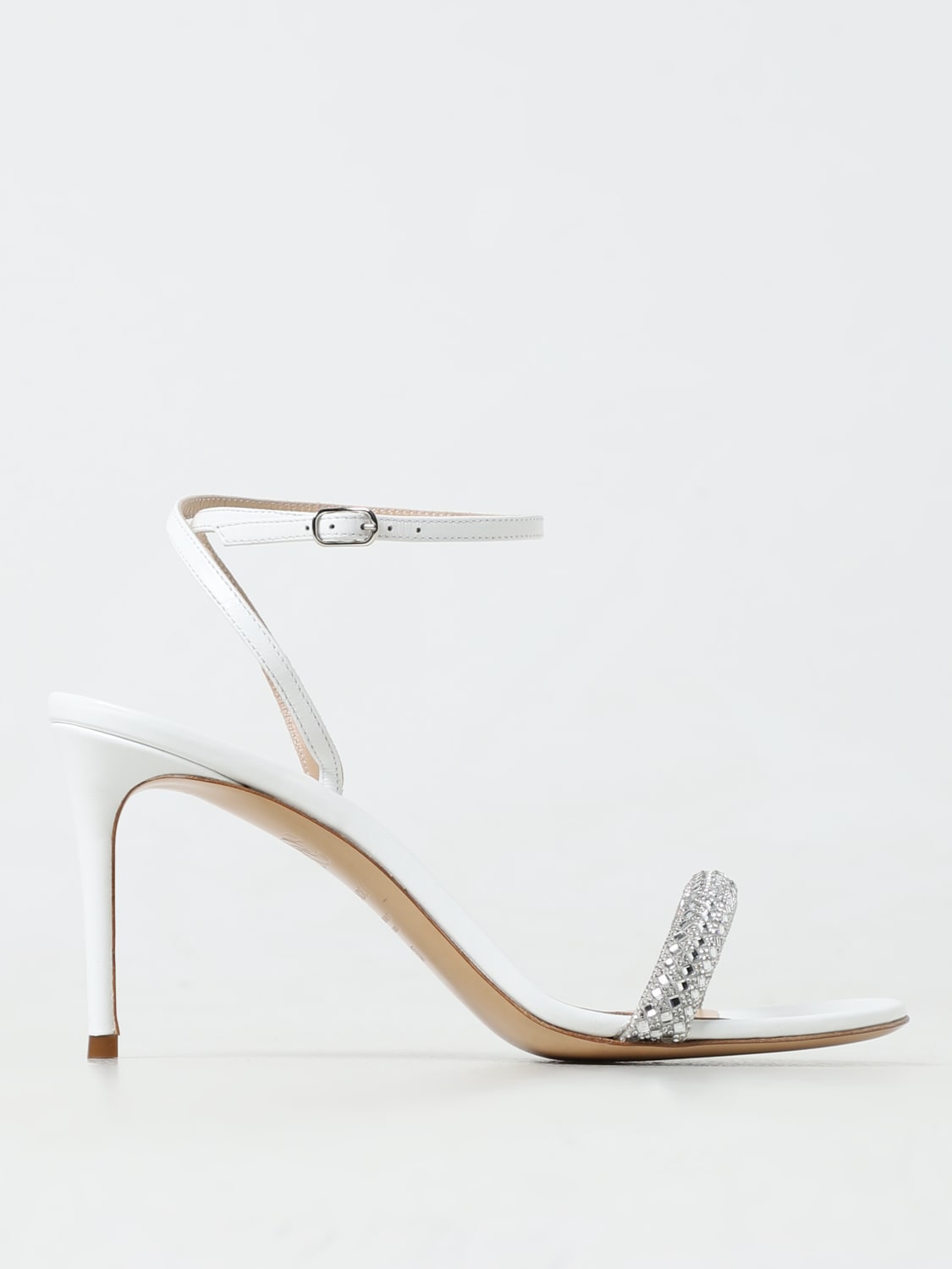 CASADEI HEELED SANDALS: Heeled sandals woman Casadei, White - Img 1