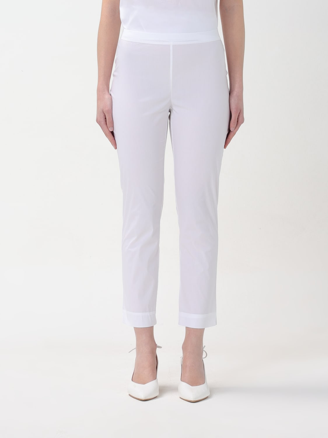 LIVIANA CONTI PANTALON: Pantalon femme Liviana Conti, Blanc - Img 1