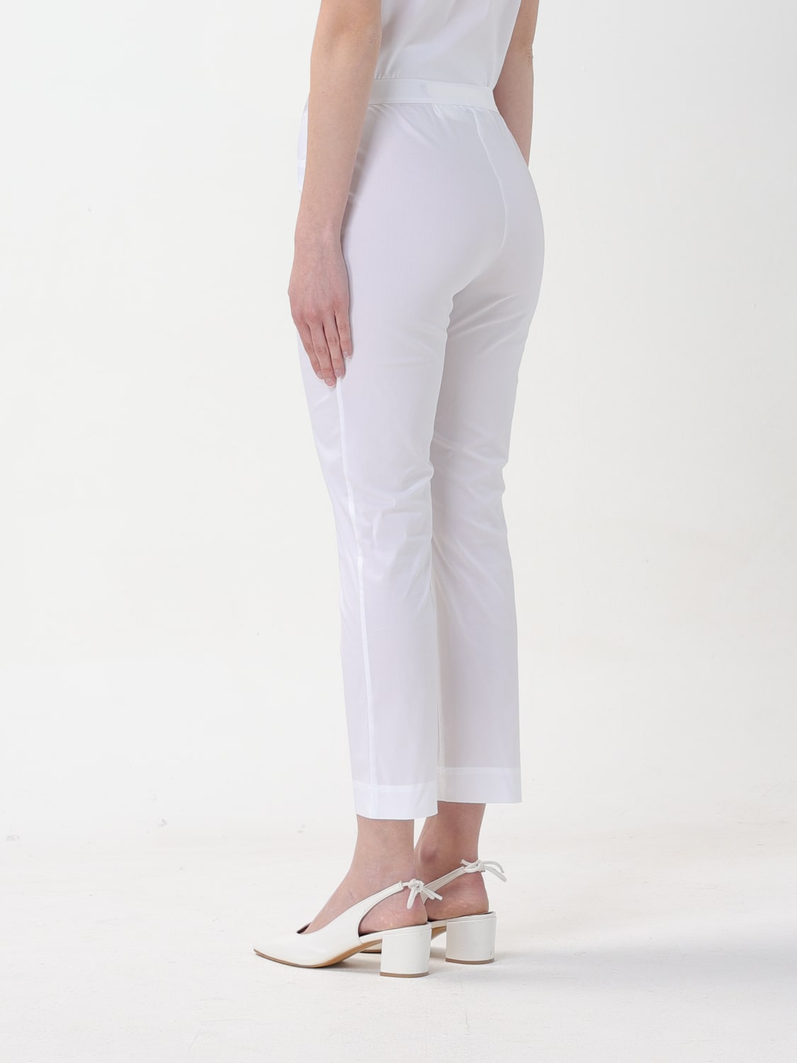 LIVIANA CONTI PANTS: Pants woman Liviana Conti, White - Img 2