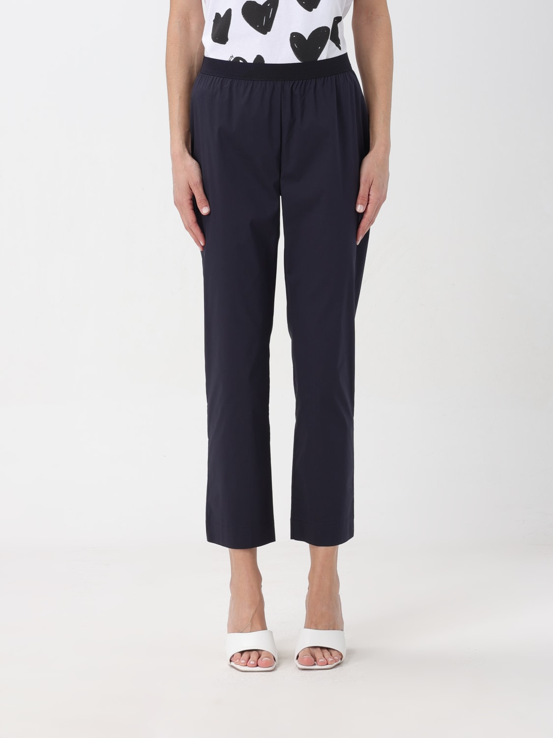 LIVIANA CONTI PANTS: Pants woman Liviana Conti, Blue - Img 1