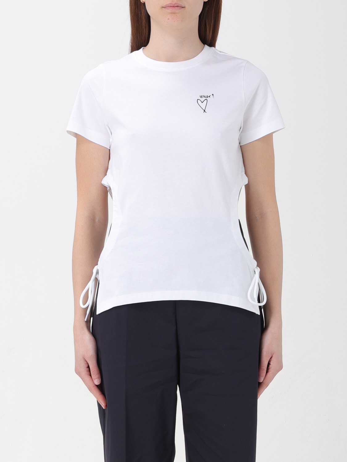 LIVIANA CONTI T-SHIRT: T-shirt woman Liviana Conti, White - Img 1