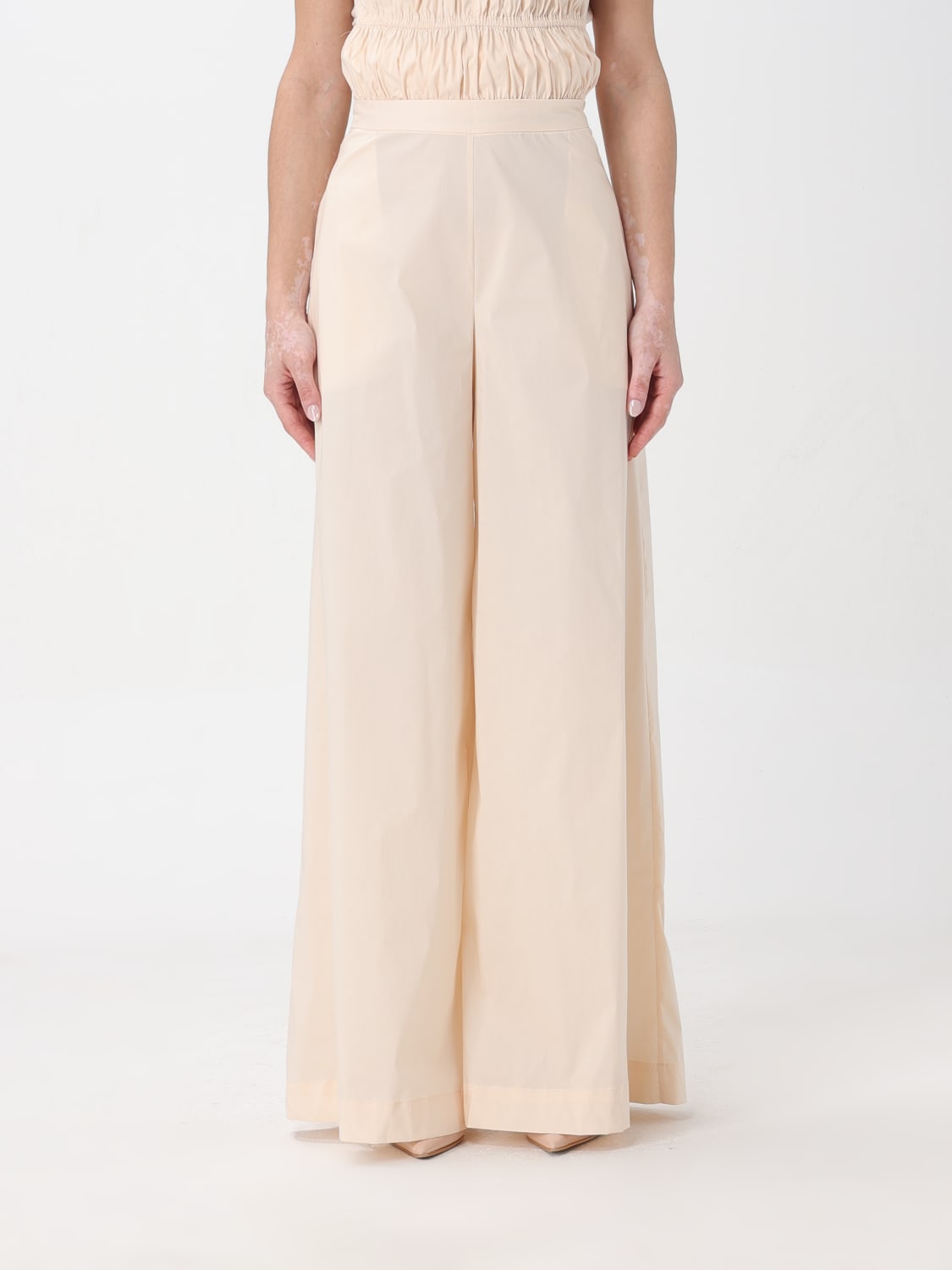 LIVIANA CONTI PANTALON: Pantalon femme Liviana Conti, Beige - Img 1