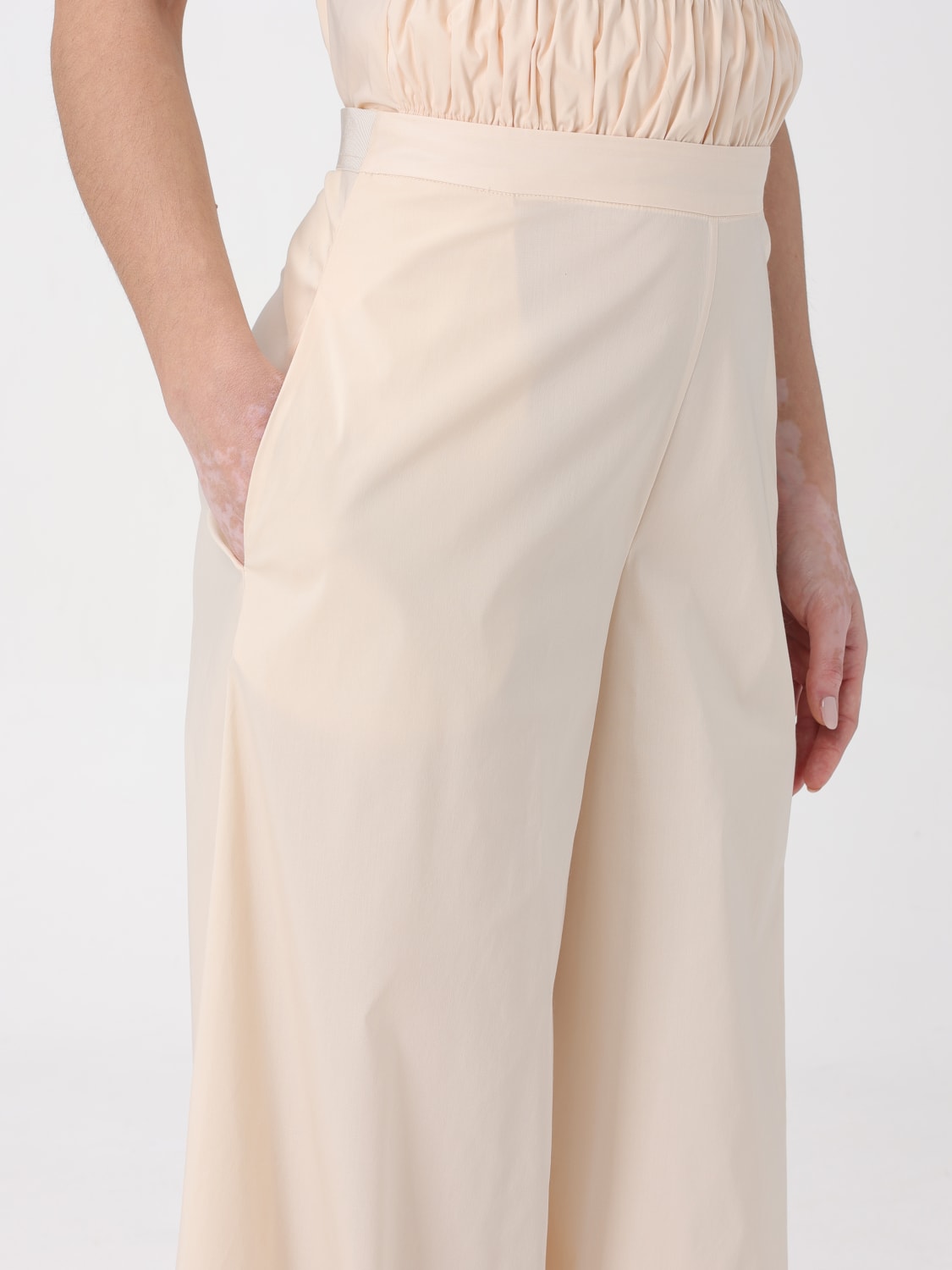 LIVIANA CONTI PANTALON: Pantalon femme Liviana Conti, Beige - Img 4