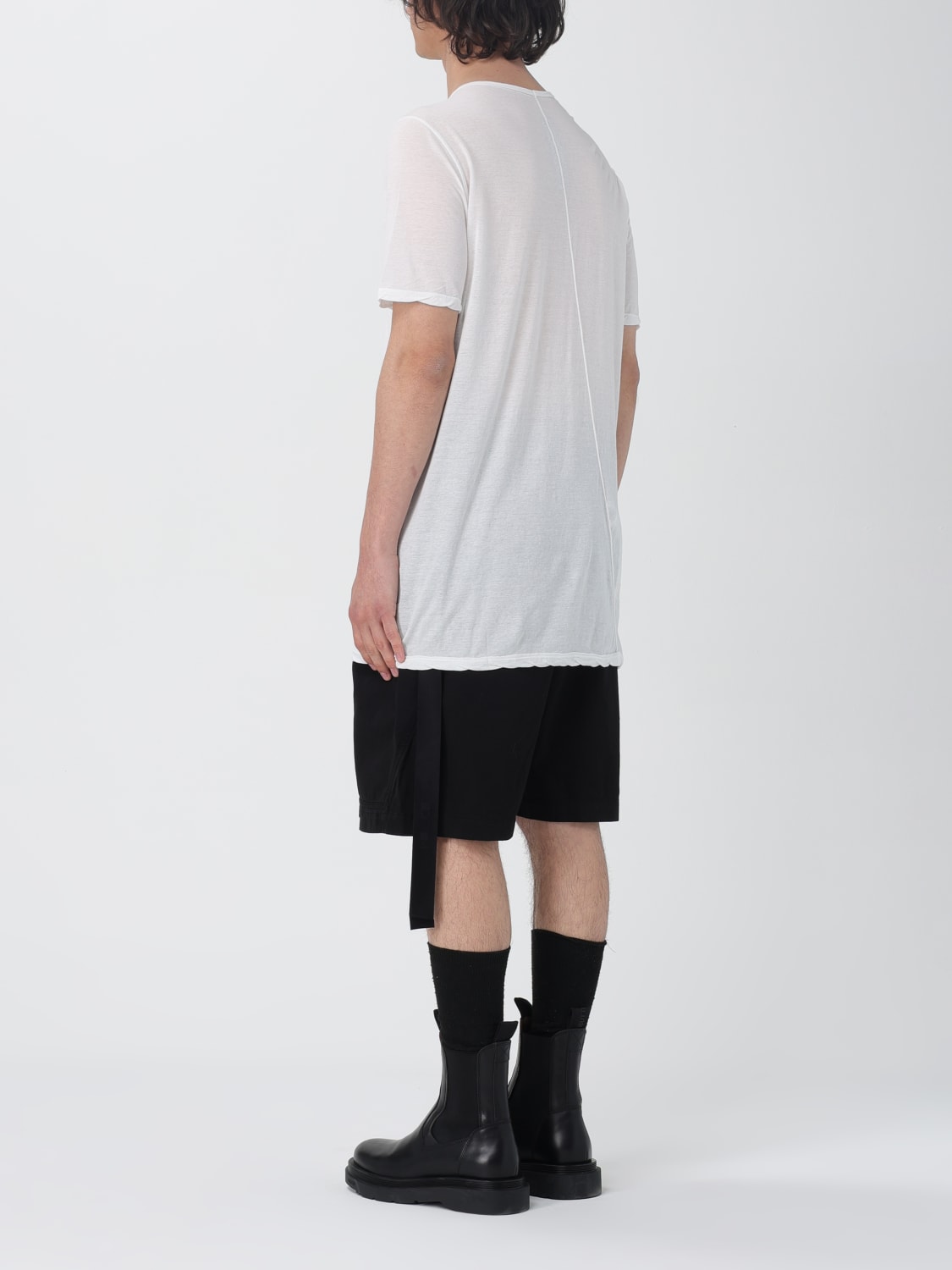 RICK OWENS DRKSHDW T-SHIRT: T-shirt men Drkshdw, Milk - Img 3