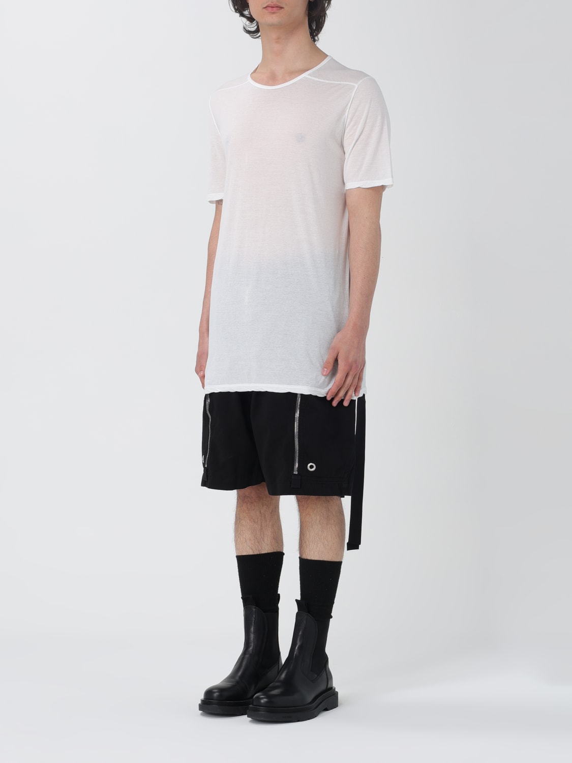 RICK OWENS DRKSHDW T-SHIRT: T-shirt men Drkshdw, Milk - Img 4