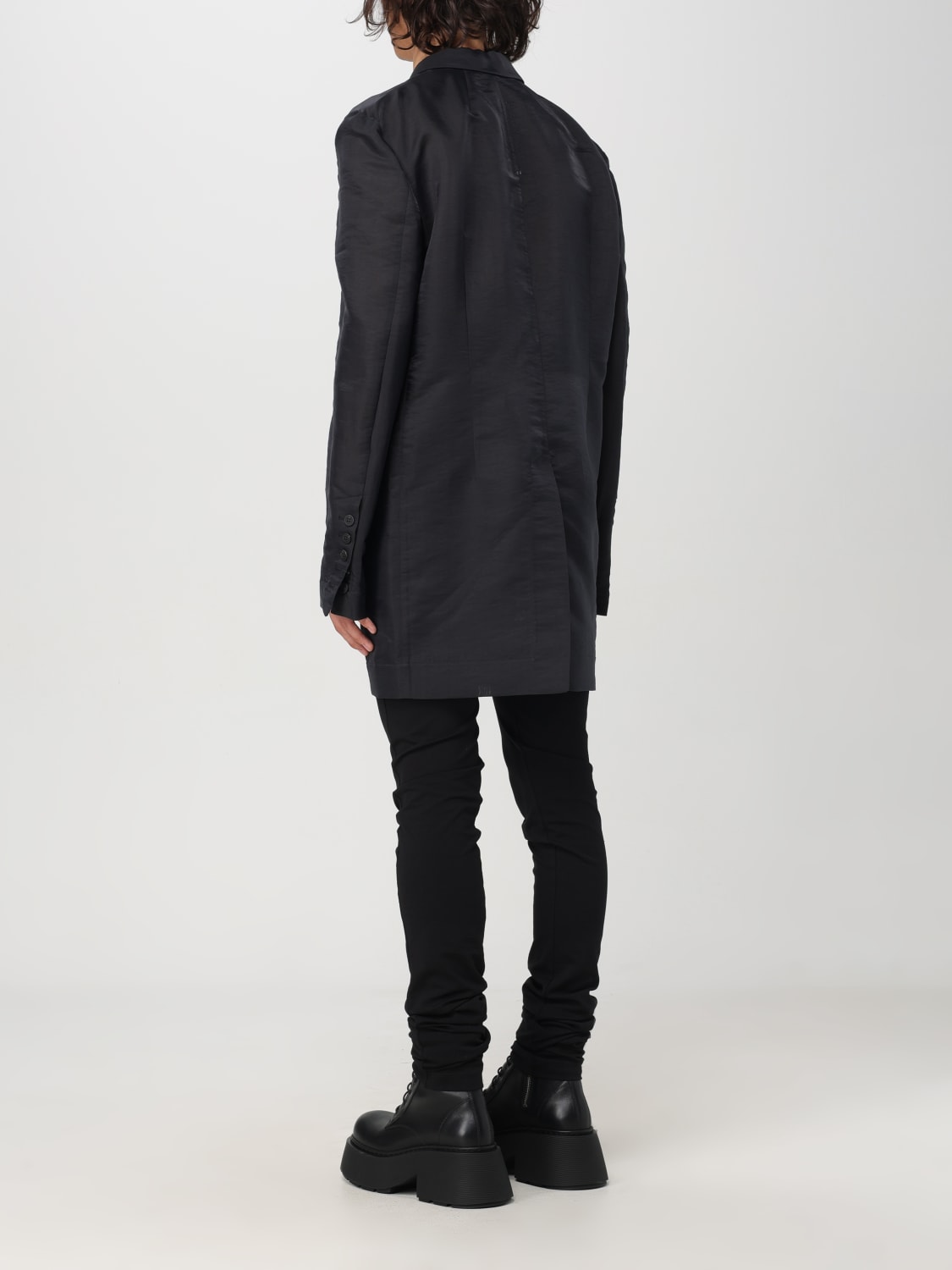 RICK OWENS BLAZER: Rick Owens men's blazer, Black - Img 3