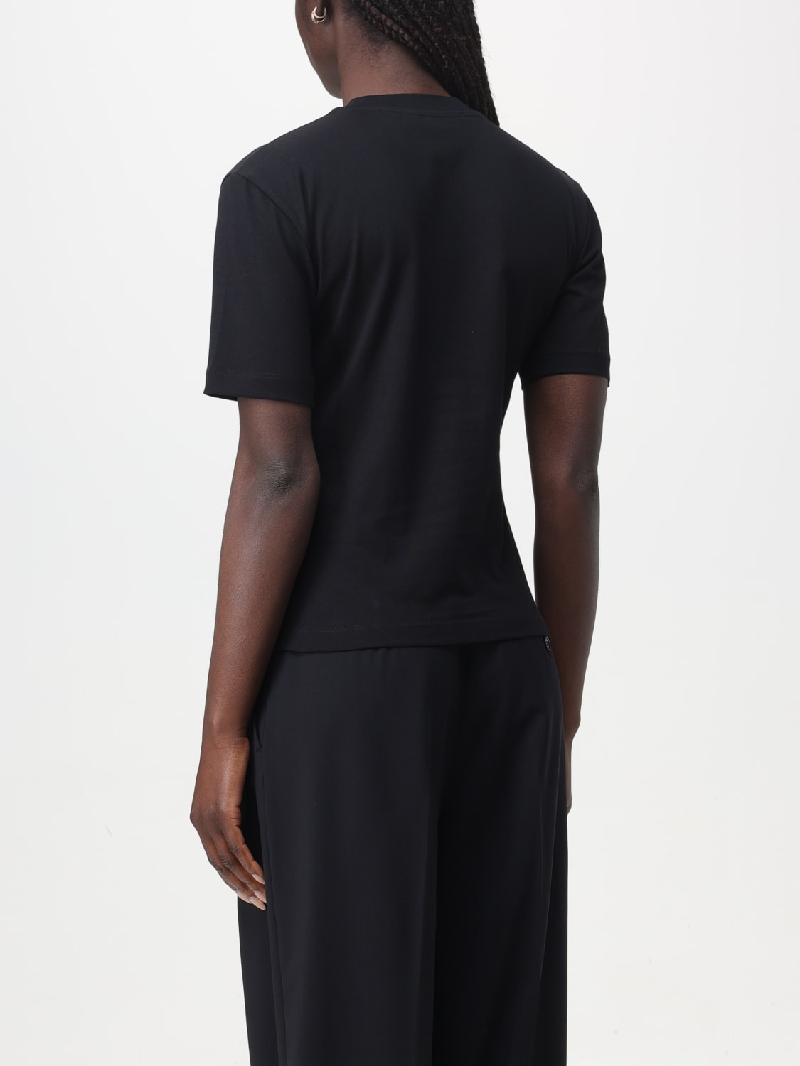 MSGM T-SHIRT: T-shirt woman MSGM, Black - Img 2