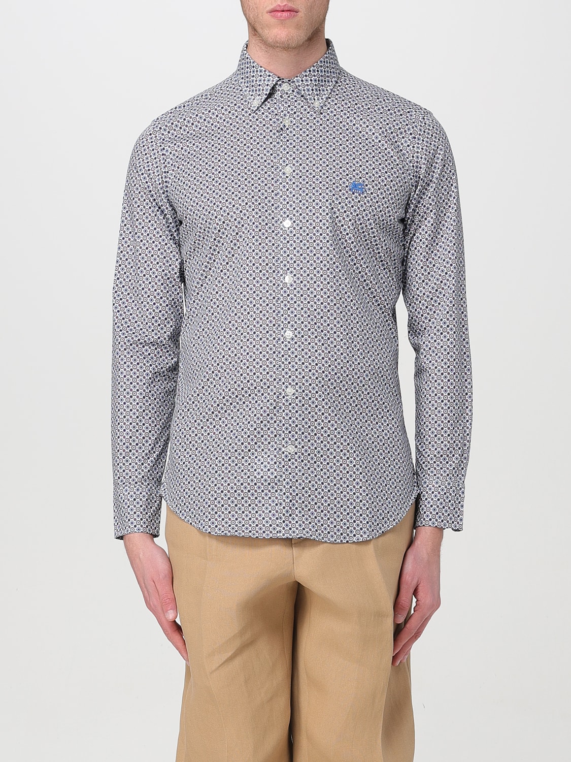 Giglio Camicia Etro in cotone stretch