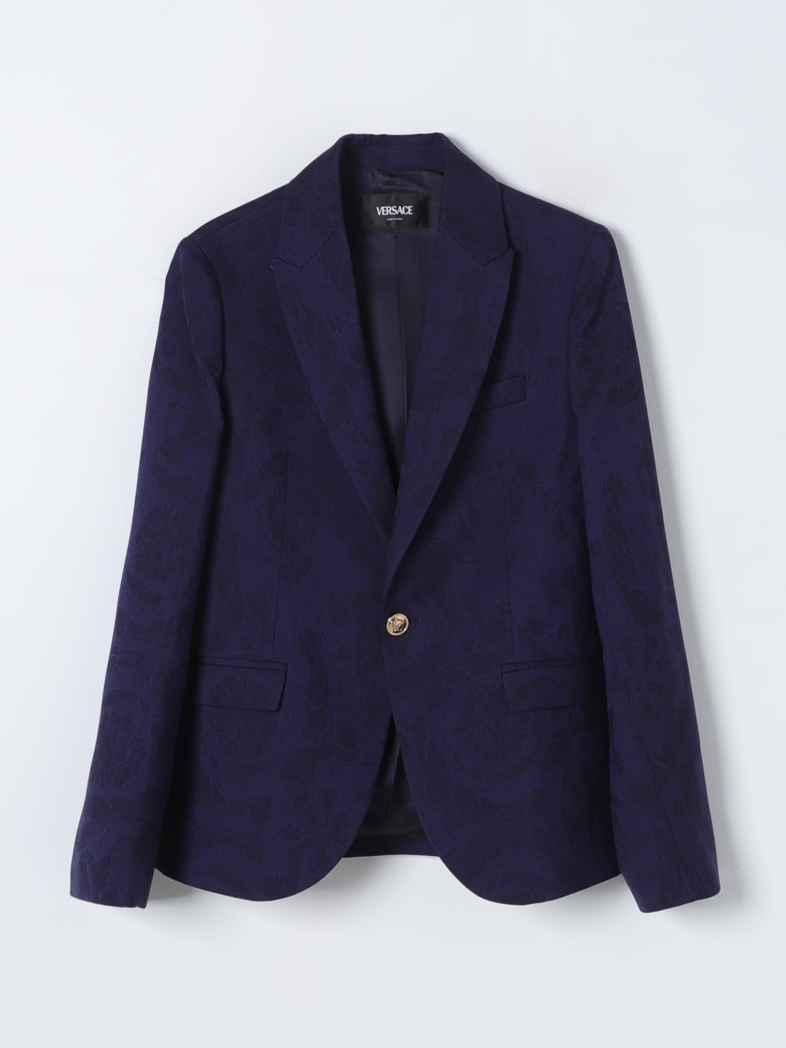 VERSACE BLAZER: Blazer kids Versace Young, Blue - Img 1