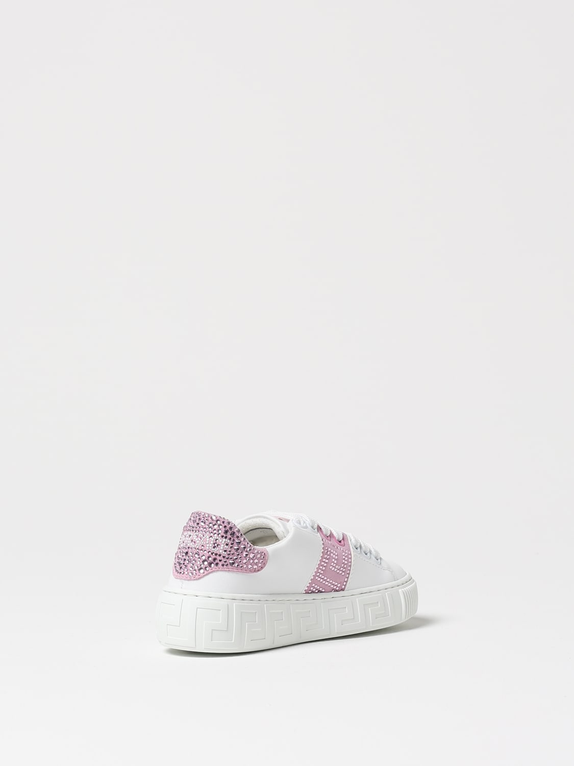 VERSACE SNEAKERS: Shoes kids Versace Young, White - Img 3